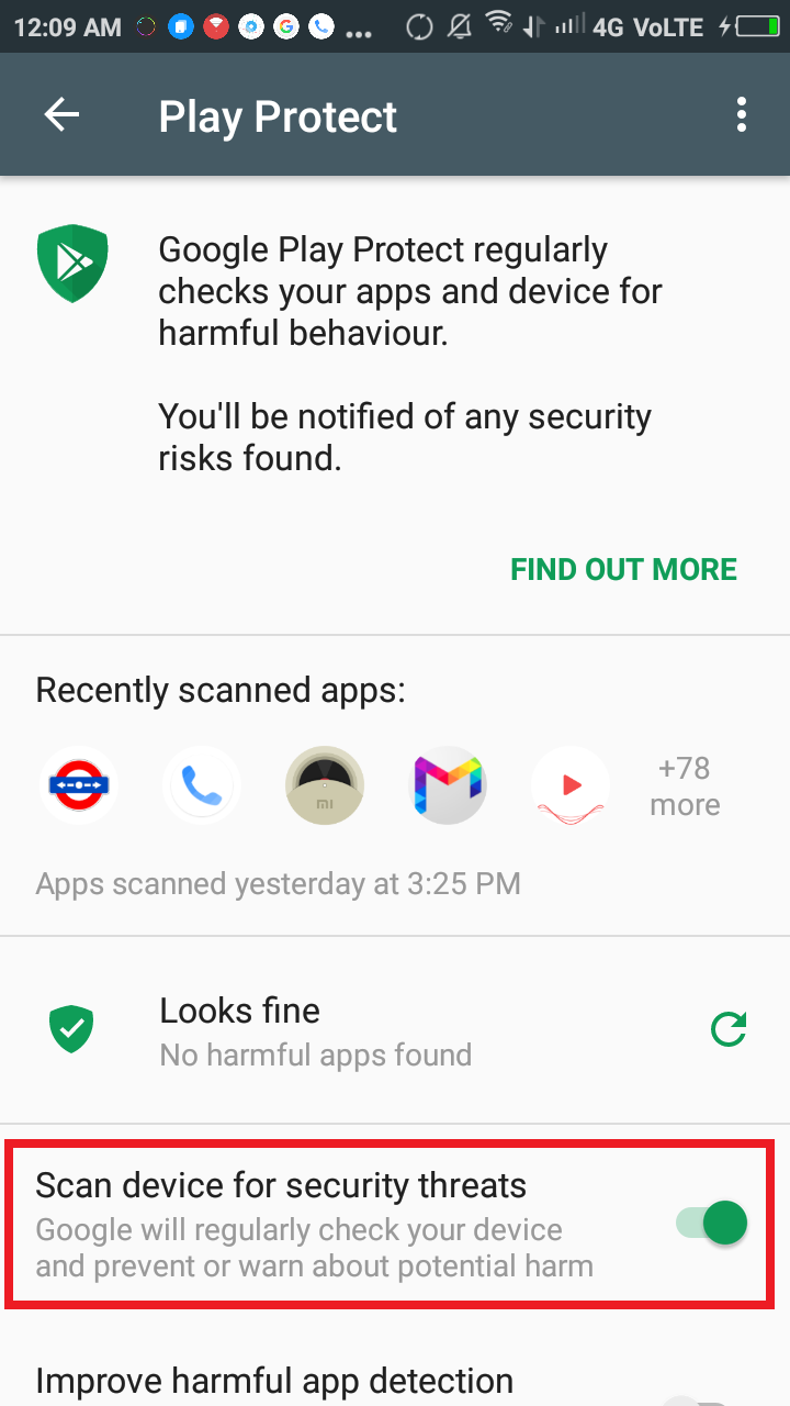 google play protect Zinix Gaming